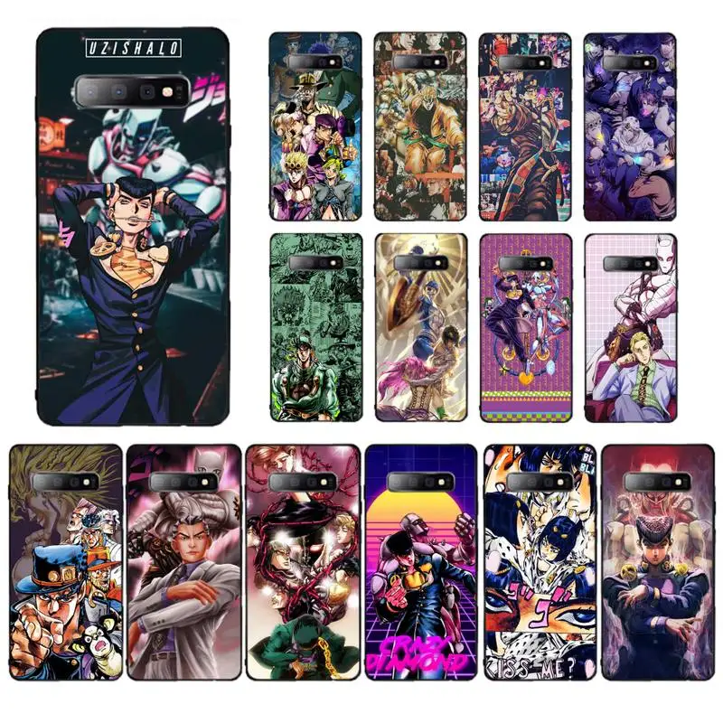 

YNDFCNB JoJo's Bizarre Adventure Phone Case for Samsung S10 21 20 9 8 plus lite S20 UlTRA 7edge