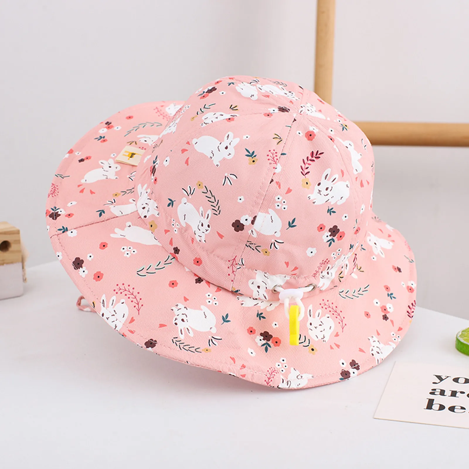

Baby Cute Fisherman's Hat Girls Boys Cartoon Shading Fisherman Hat Protection Children Basin Hat Sunhat Free Shipping