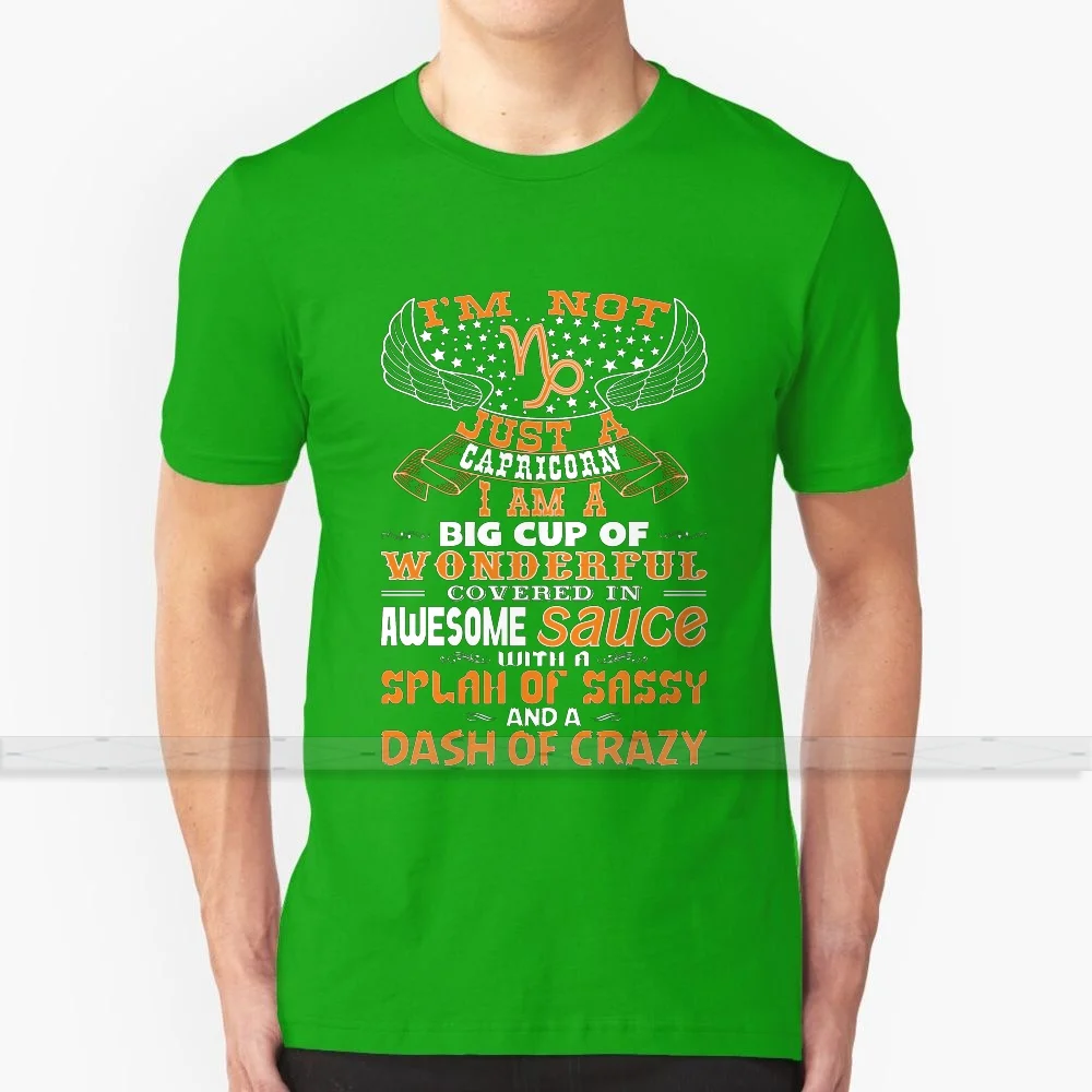 Я не просто Козерога! Для мужчин и женщин футболки топы летние хлопковые большой