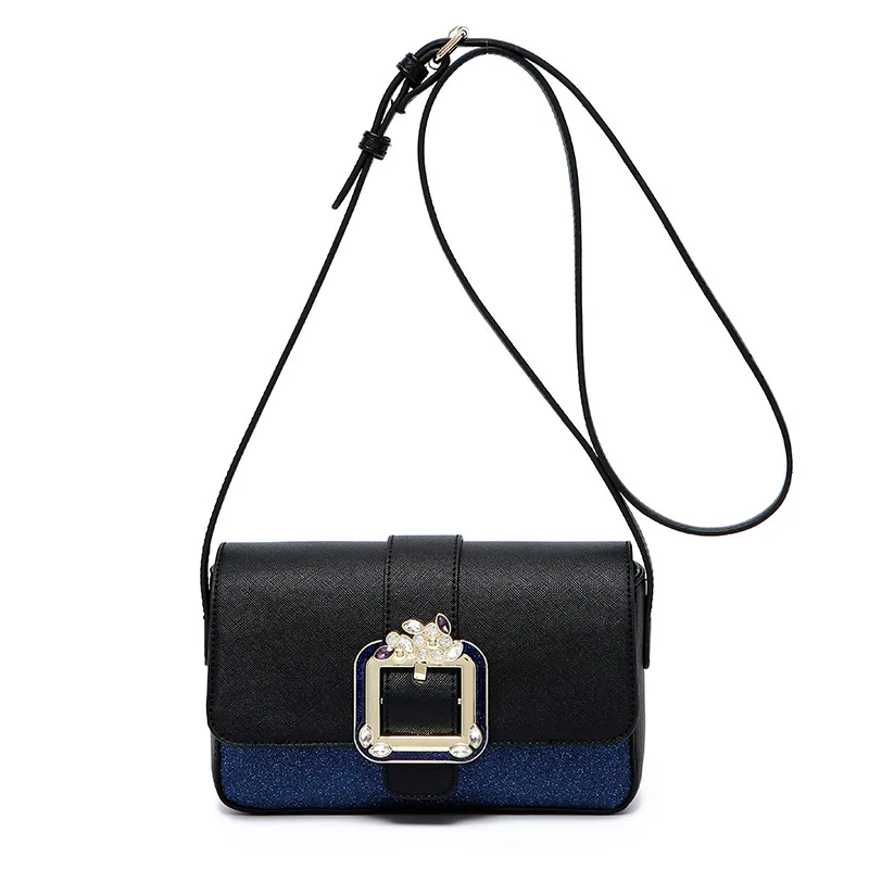 

Women's shoulder bag 2021 new spring and summer personality hit color all-match messenger small square bag