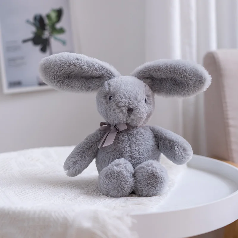 

Cute Bow Tie Rabbit Plush Doll Soft Cartoon Bunny Stuffed Dolls High-end Kids Toys Baby Soothe Toy Plush Animal Pillow Girl Gift