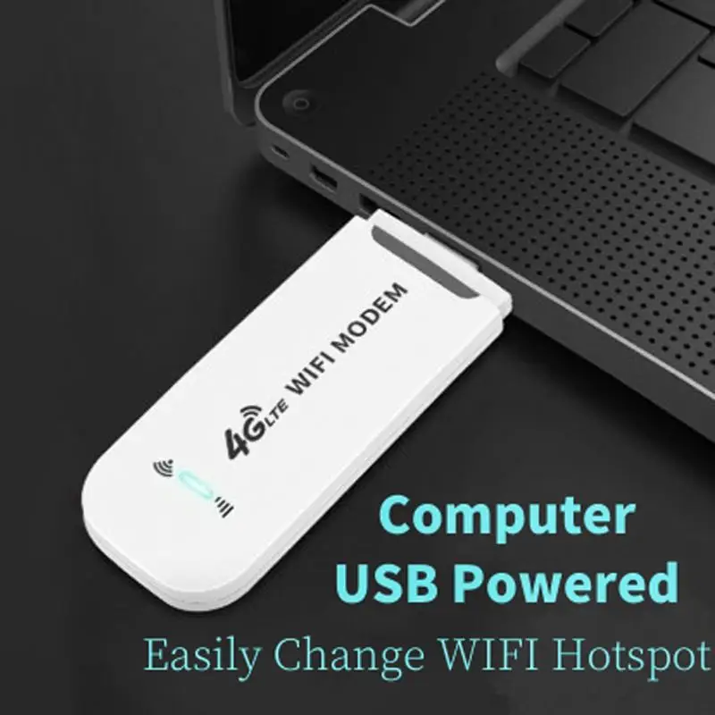 4G LTE USB-модем сетевой адаптер с точкой доступа Wi-Fi SIM-карта беспроводной