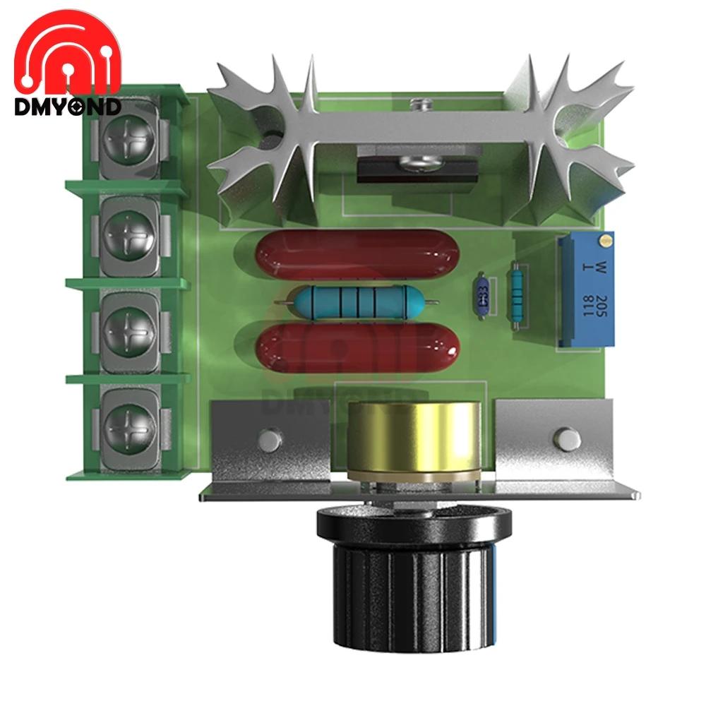 Настраиваемый Бесщеточный Регулятор скорости двигателя SCR контроллер