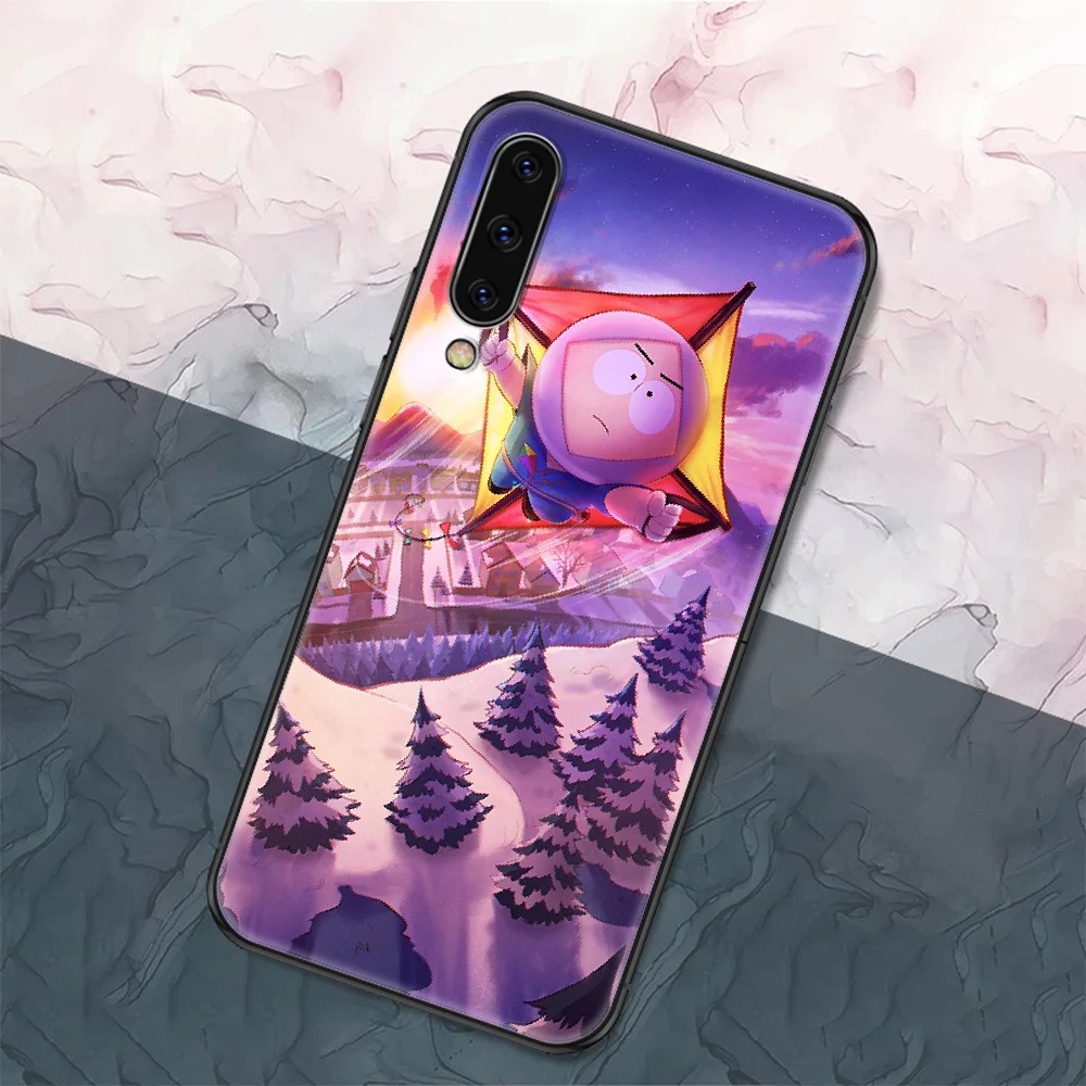 

Anime South ParkS Cartoon Phone case For Samsung Galaxy A 3 5 7 8 10 20 21 30 40 50 51 70 71 E S 2016 2018 4G black silicone