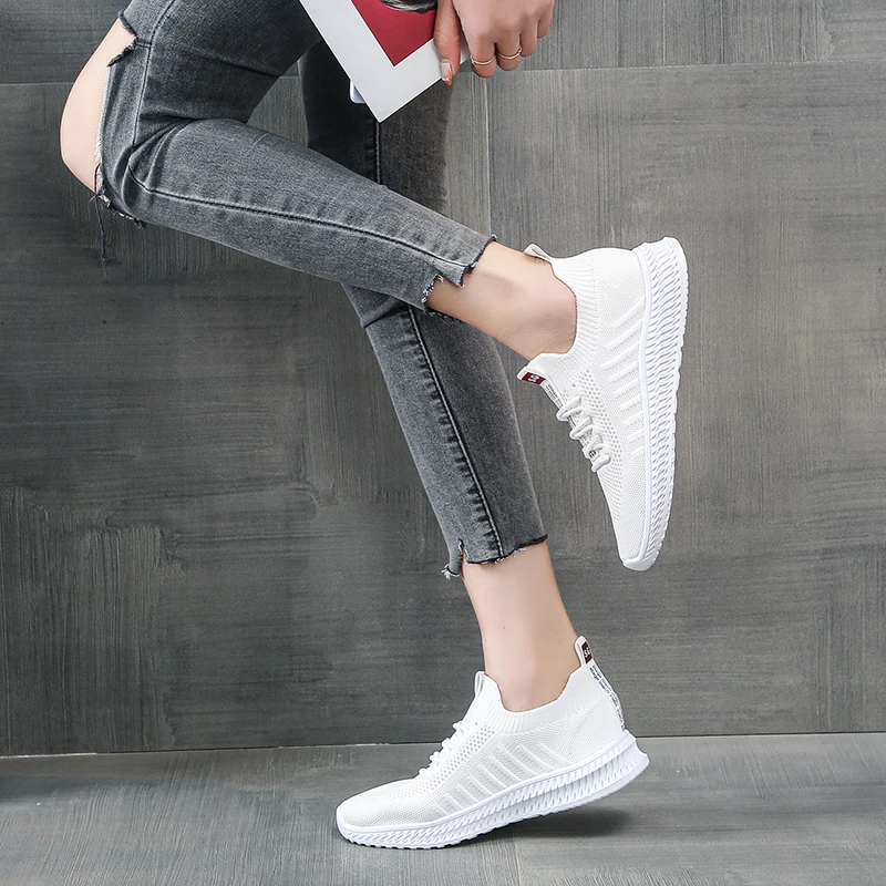 Basket Femme 2021 Hot Sale Women Tennis Shoes Breathable Sports Jogging Sneakers Fitness Trainers Footwear Zapatillas Mujer