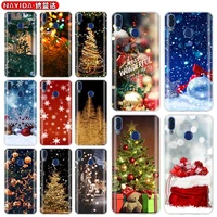 soft silicone case for huawei honor 30 20 pro 10 9 9x lite 9a 8a a 30s 10i 20i covers the christmas tree