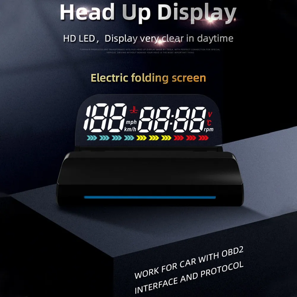 

1 Set Intelligent Display 112x83x34mm 12V﻿ ABS+PC Car Electric Brand New