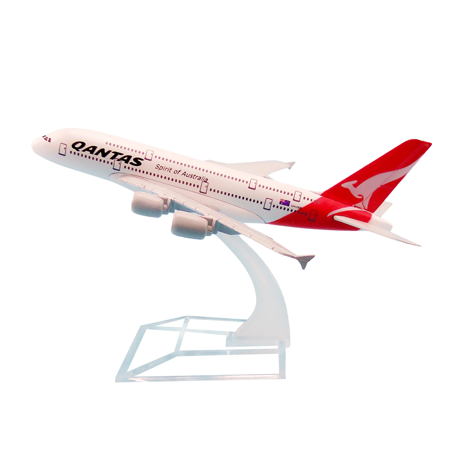 Модель самолета 16 см из металлического сплава QANTAS Spirit Of Australia A380 модель Аэробус 380