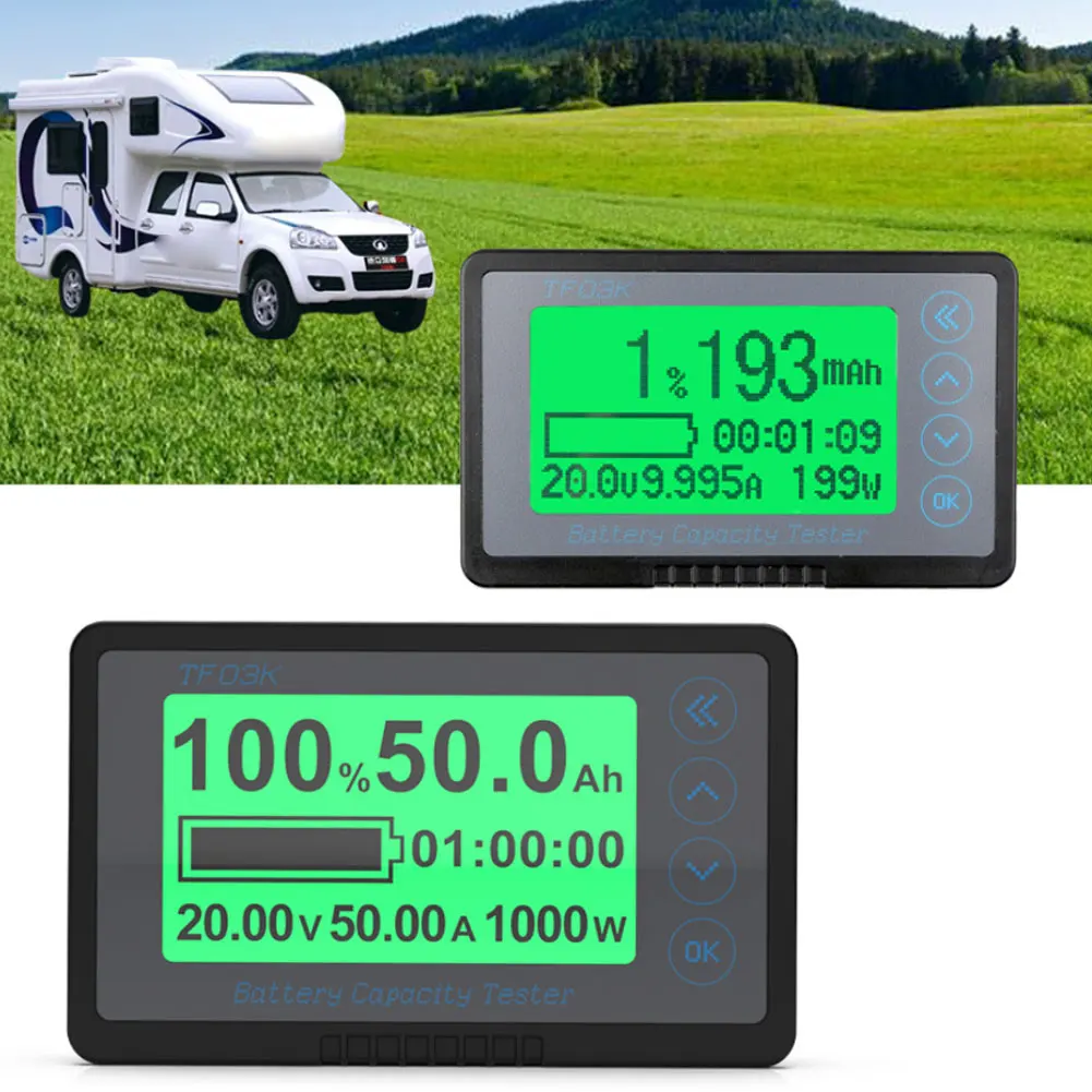 

Battery Indicator Battery Capacity Tester TF03K 350A Voltage Gauge Meter With LCD Display For Vehicle Battery Black 2021 Hot New