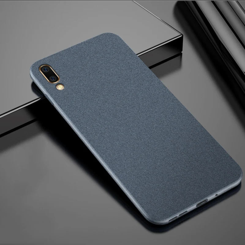 Тёмно-синий UPaitou чехол для телефона Vivo V17 Neo V15 V11 Pro V11i Y97 Z5X Z3i Z3 Чехол Мягкий матовый ультра тонкий чехол для V17 Pro Чехол Neo - Цвет: Тёмно-синий