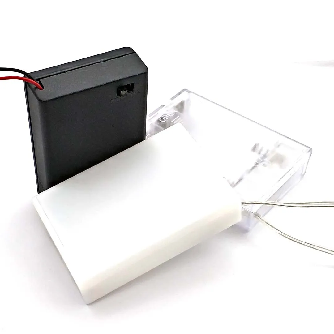 3 * держатель батарейки AA чехол с переключателем и крышкой для 4 5 в стандартный