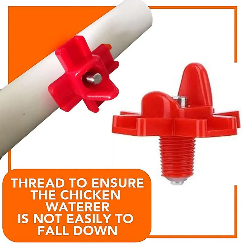 10 шт. соски для того чтобы поить поливальщик горизонтальный боковое Крепление