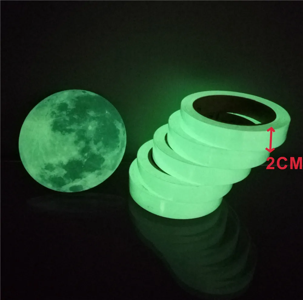 

Glow In The Dark Tape Family Luminous Strip Wall Sticker Removable Mural Decals Vinyl Art Room Detachable Fluorescent Decoration