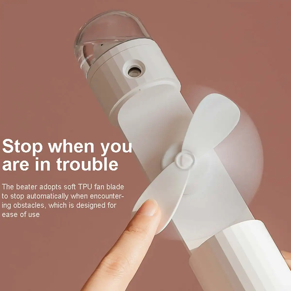 

3In1 New Fashion Fans Usb Charge Cute Misting Fans Student Outdoors Bring Scalable Portable Small DC Mini Air Cooler Ventilador