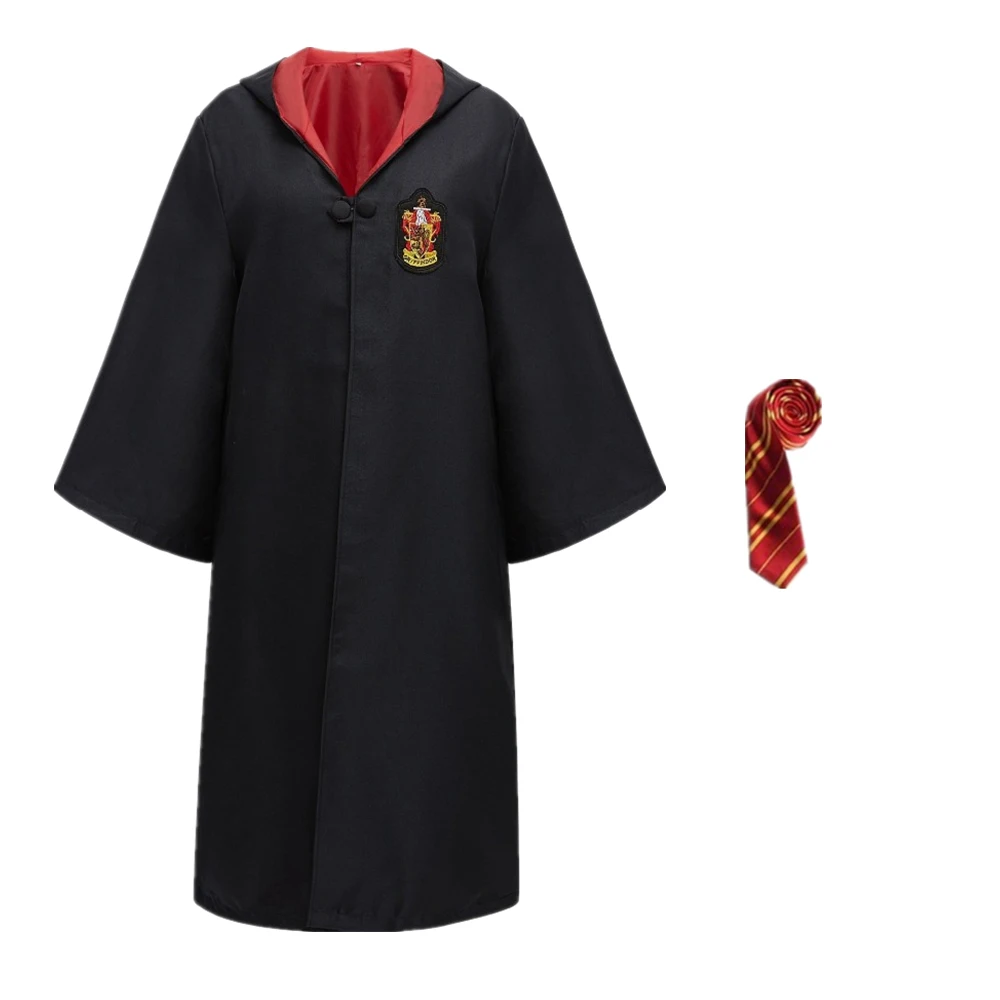 Детский Взрослый Костюм Школьная фотосессия волшебный школьный халат Плащ