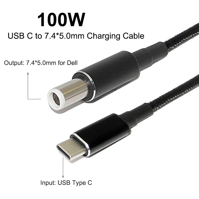 Кабель-Переходник USB Type-C на 100*7 4 мм для ноутбука Dell Latitude E6320 E6330 E6400 E6430 E6410 5 0 Вт |