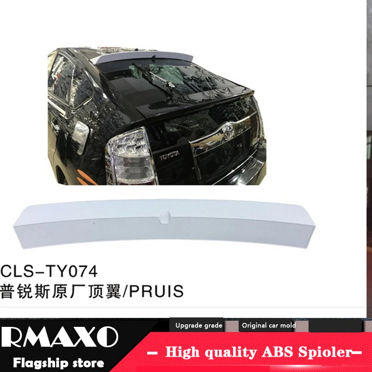 Спойлер для PRIUS 2005 2010 Toyota TF высококачественный спойлер на крышу из АБС материала