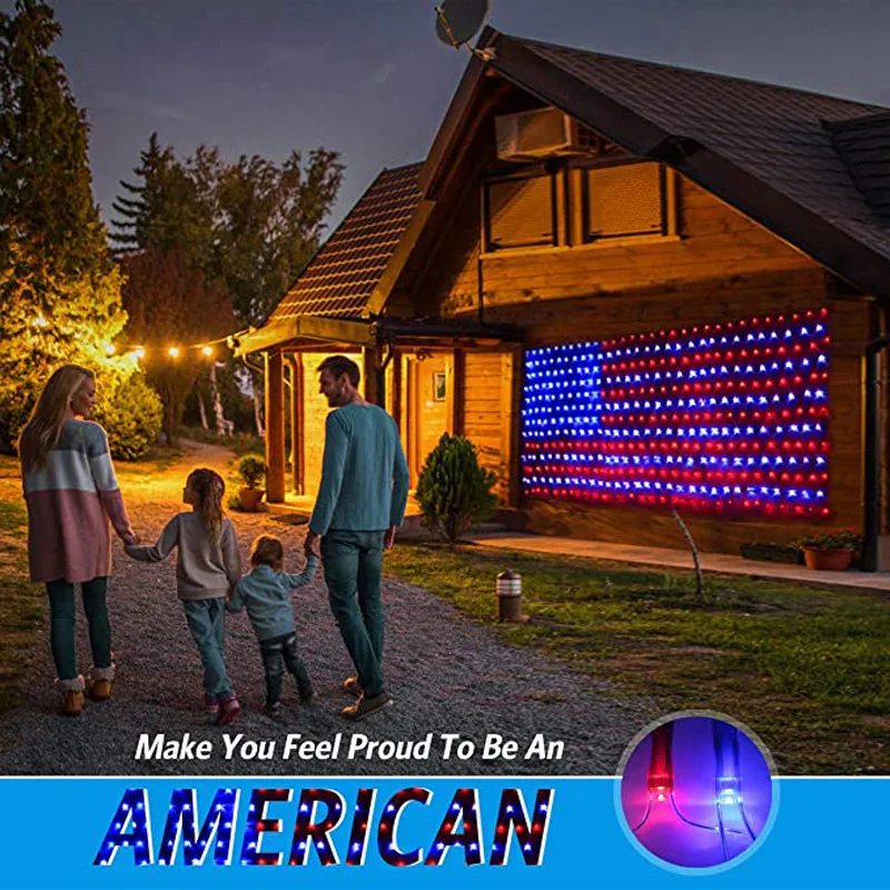 Светодиодный водонепроницаемый светильник для внутреннего двора с американским
