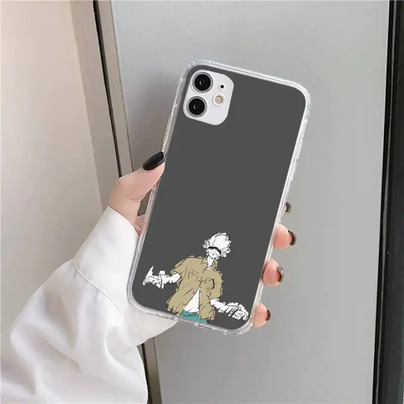 

Jujutsu Kaisen Phone Case Transparent for iPhone 11 12 mini pro XS MAX 8 7 6 6S Plus X 5S SE 2020 XR