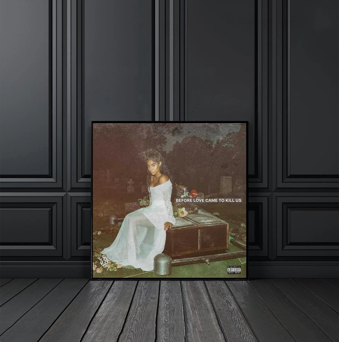 

Jessie Reyez - Before Love Came To Kill Us Music Album Cover Canvas Music Star Poster Home Wall Painting Decoration (No Frame)