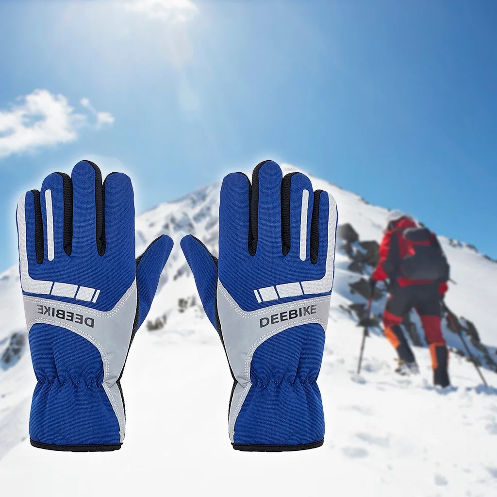 Мужские зимние теплые перчатки с USB электрические термоперчатки уличные