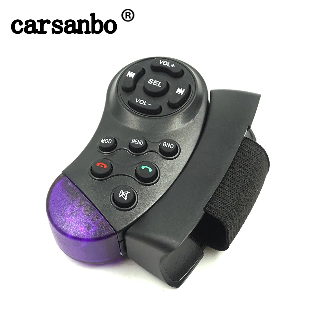 Портативный Автомобильный контроллер для ключей на руль MP5 мультимедийный плеер