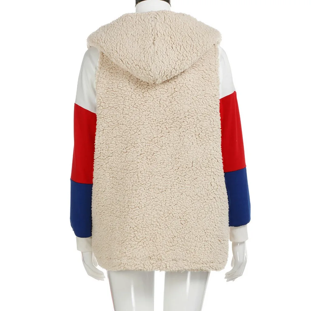 Женский однотонный бархатный жилет зимняя теплая верхняя одежда с капюшоном