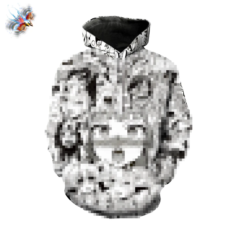 Толстовка Ahegao с 3D рисунком японского аниме толстовка капюшоном для женщин и