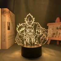 jujutsu kaisen anime action figures gojo satoru led night light for home birthday gift manga jujutsu kaisen led lamp room decor