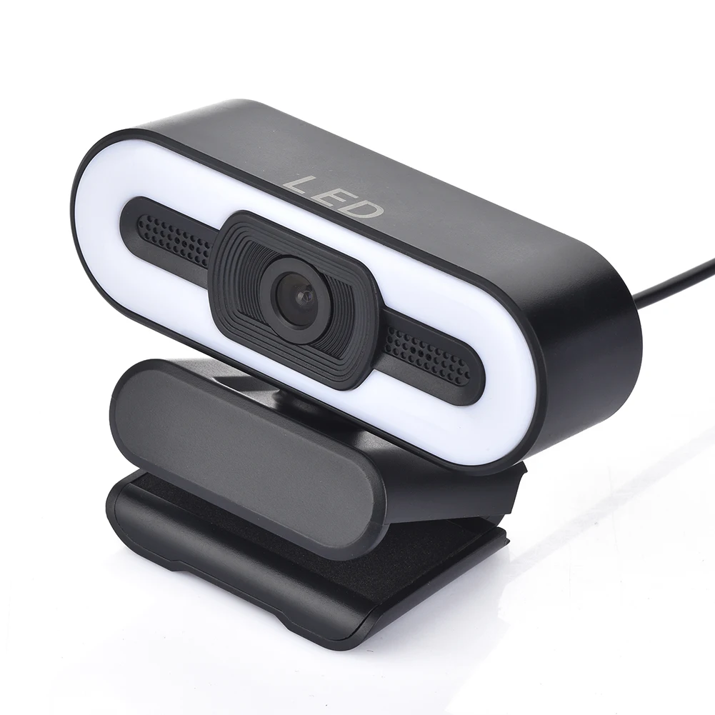 

A55 Widescreen Video Work Home Accessories 1080P USB Web Camera Fill Light Webcam Digital USB Video Recorder for Home Office