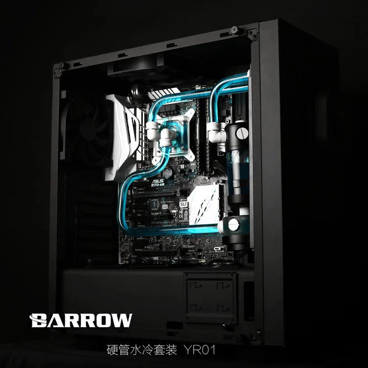 Barrow Enjie NZXT S340 Elite Интегрированный Дисплей хост жесткая трубка система водяного
