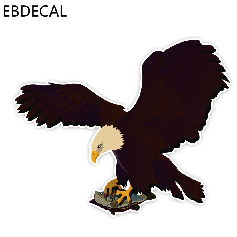 EBdecalUnique орлы полета декор для Авто/бампер/окно/настенные наклейки DIY Декор