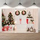 Новогодний баннер Seekpro, декор для комнаты, деревьев, фон для семейного детского дня рождения, художественный портретный фон для фотостудии