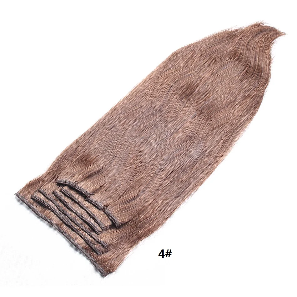 Maxglam прямые волосы на заколках 140 г/10 шт 100 г/9 бразильские remy для наращивания 1 # 1B #2