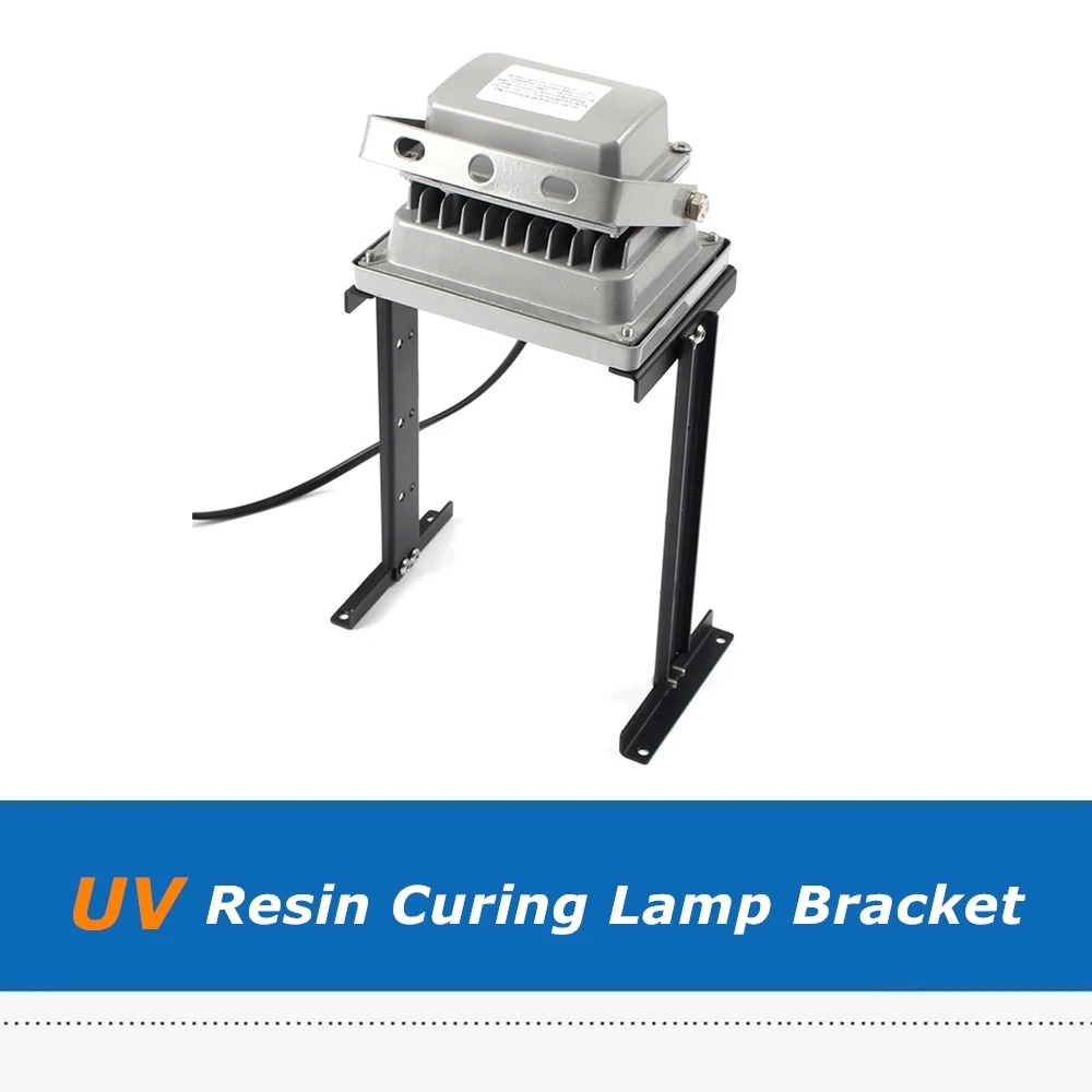 full set metal fix bracket holder for uv light lamp to cure resin printing models sla dlp 3d printer parts free global shipping