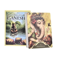 new tarot cards whispers of lord ganesha oracle tarot table game english divination tarot %e2%80%8bfamily party playing cards