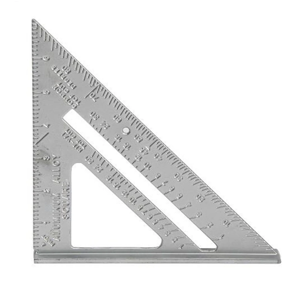 

Portable Square Triangle Ruler kit Combination Engineers Aluminium Alloy