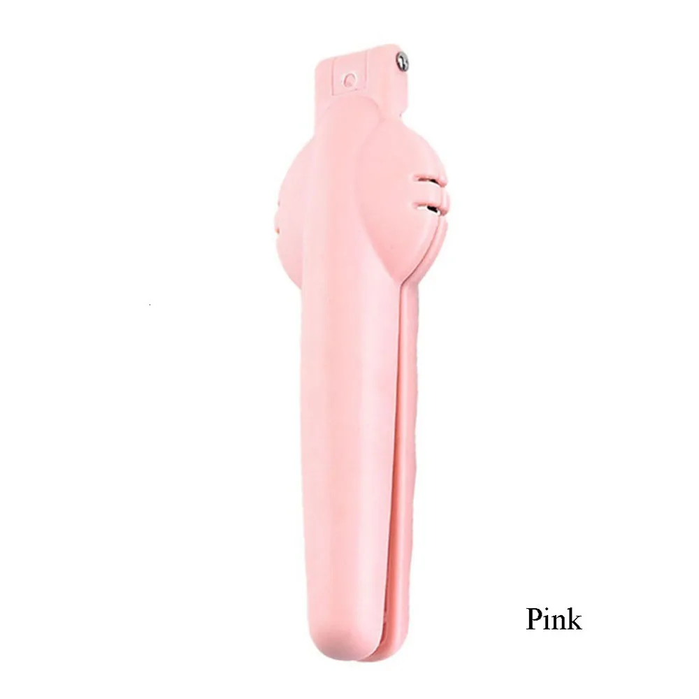 pink 1 шт. пластиковый нож для каштана Шеллер из нержавеющей стали щипцы для орехов зажим для сухофруктов ореха Щелкунчик аксессуары для дома и кухни - Цвет: pink