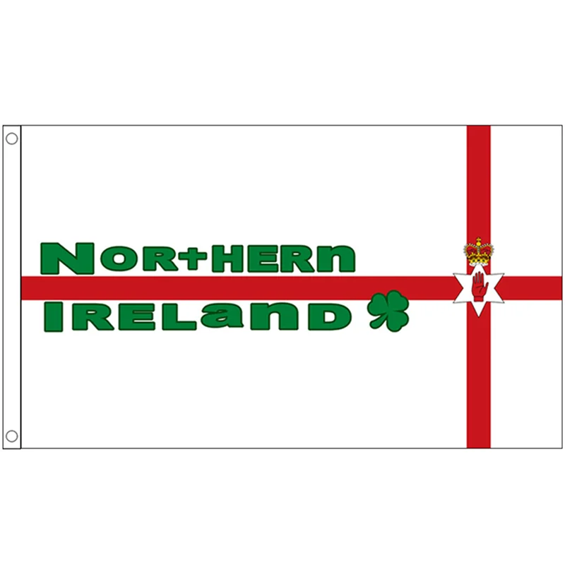 100 лет государственные флаги Северной Ирландии полиэстеровый подвесной флаг для