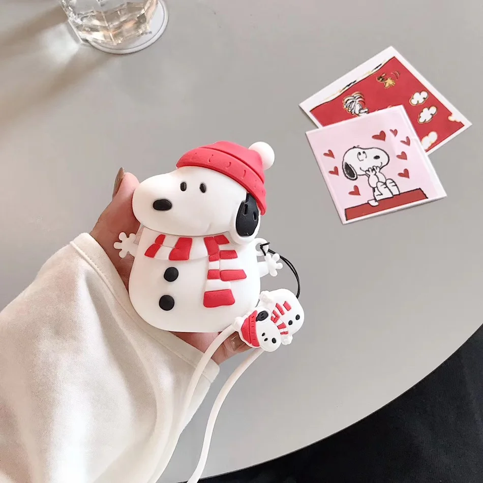 1098B Для AirPods 2 Чехол, силиконовый, милый, 3D, вишневый, мороженое, чехол для наушников, для Airpods, крышка для наушников, кольцо для ключей, ремешок для Air pods - Цвет: 1098B
