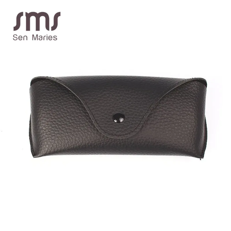 Sen Maries солнцезащитные очки выдвижная коробка черные ПУ чехол для мужчин женщин