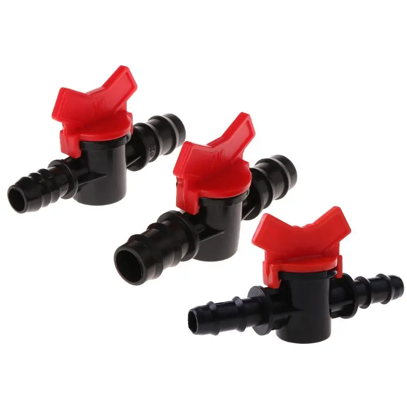 

Fish Tank Double Tap ABS 12mm/16mm Water With Valve Adjustable Aquarium Supplies