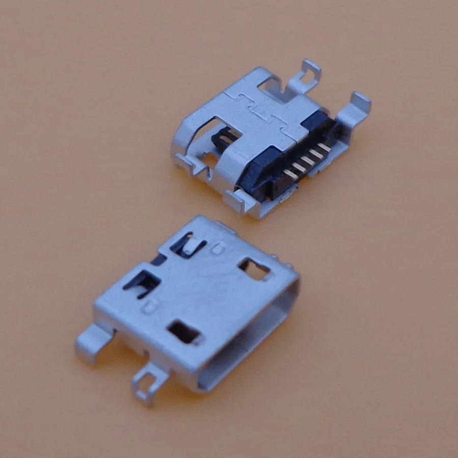 5 шт. Micro USB разъем для зарядки Alcatel Vodafone VDF900 VFD900 900 док станции|Соединители| |