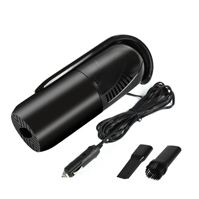 Black 12 в 120 Вт беспроводной ручной пылесос влажный сухой USB Перезаряжаемый Мини Портативный пылесборник для домашней уборки автомобиля - Цвет: Black