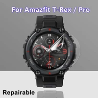 ultra clear screen protector for amazfit t rex pro soft hydrogel protective film for xiaomi huami t rex smart watch not glass