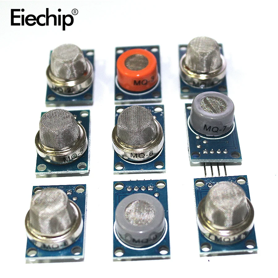 9 шт. датчик газа для Arduino дыма и сжиженного с модулем s датчиком обнаружения