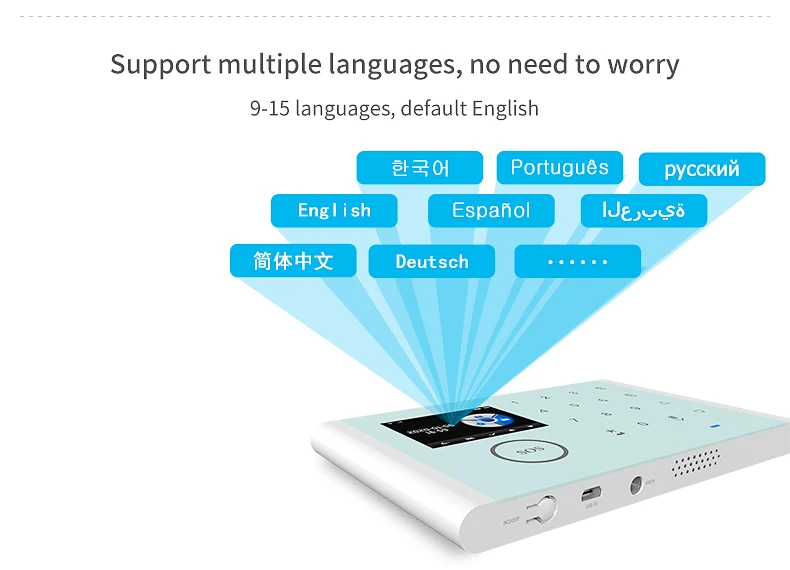 Angus 2G умная сигнализация Wi-Fi Tuya противоугонная домашняя система охранной