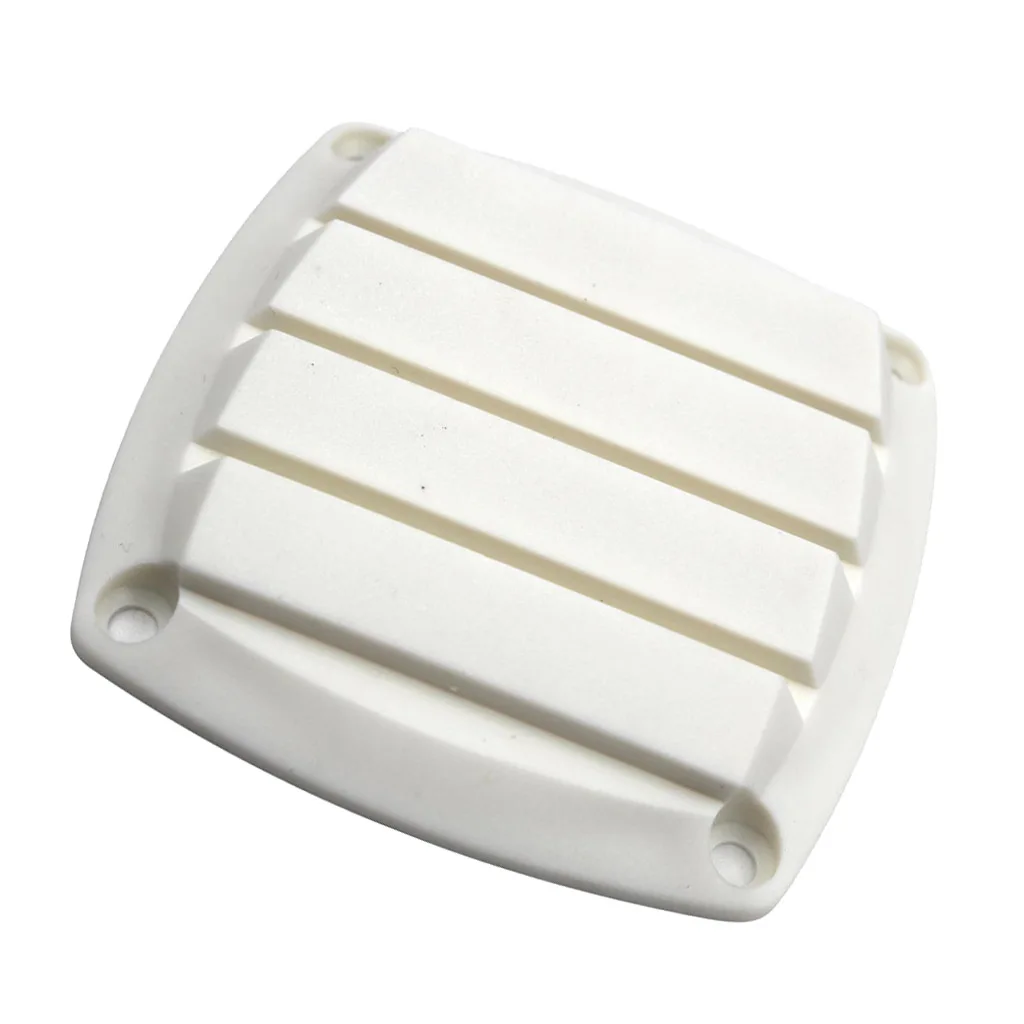

2x White Plastic Marine Boat Hose Intake Vent Ventilation Cover 3 "inch+4''inch