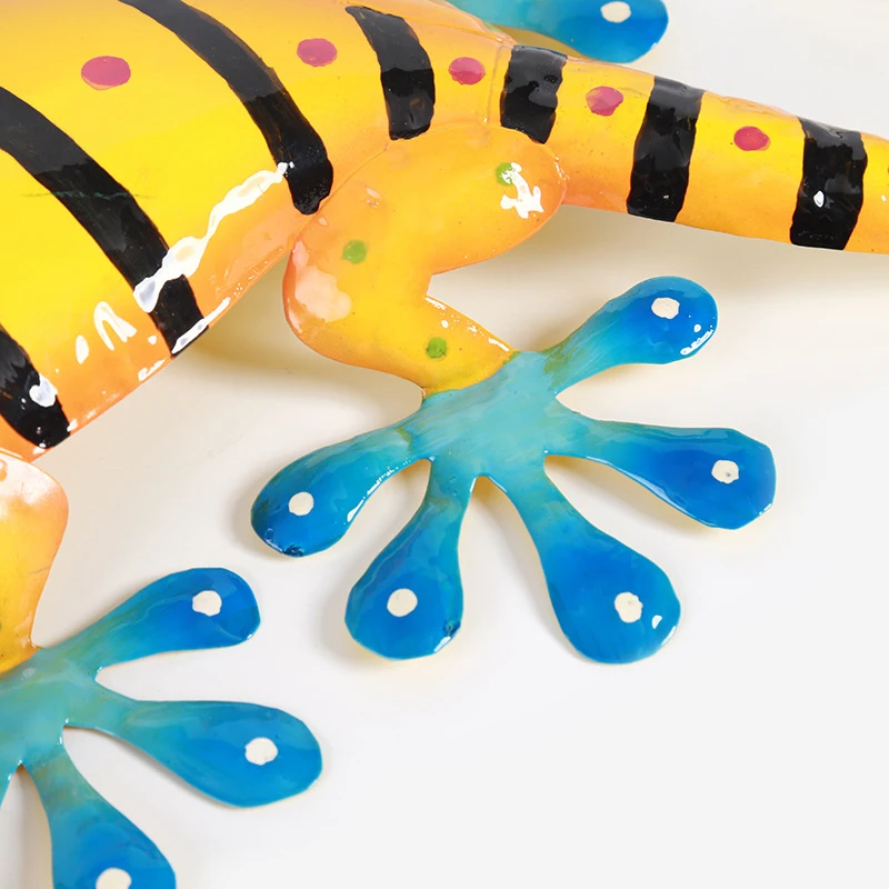 Металлическая Настенная картина Gecko с вращающейся головкой большая стена для