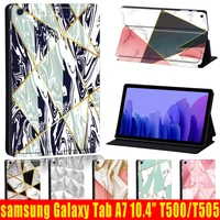 for samsung galaxy tab a7 10 4 inch tablet adjustable folding stand cover for galaxy tab a7 sm t500 sm t505 2020 protective case